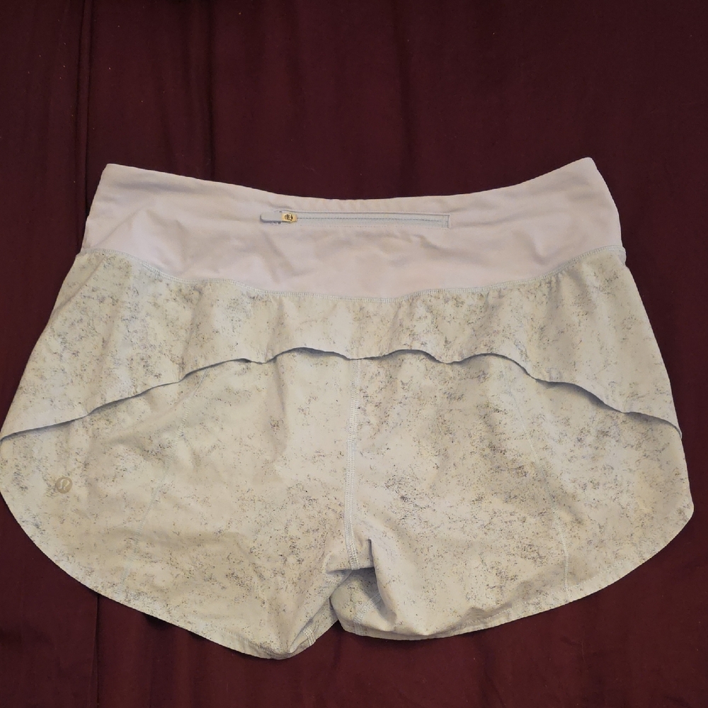 lululemon athletica Light Gray Athletic Shorts